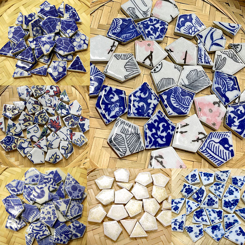 100g Oval Ceramic Mosaic Tiles - مراجعة Art Craft Hobbies وسعره