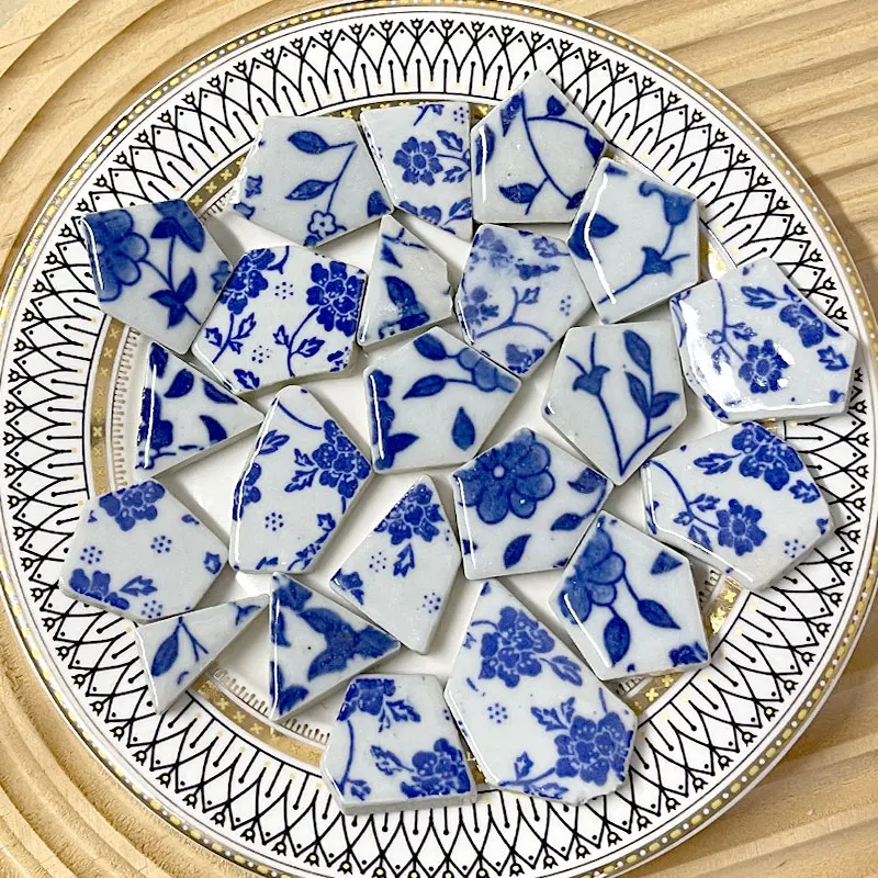 100g Oval Ceramic Mosaic Tiles - مراجعة Art Craft Hobbies وسعره