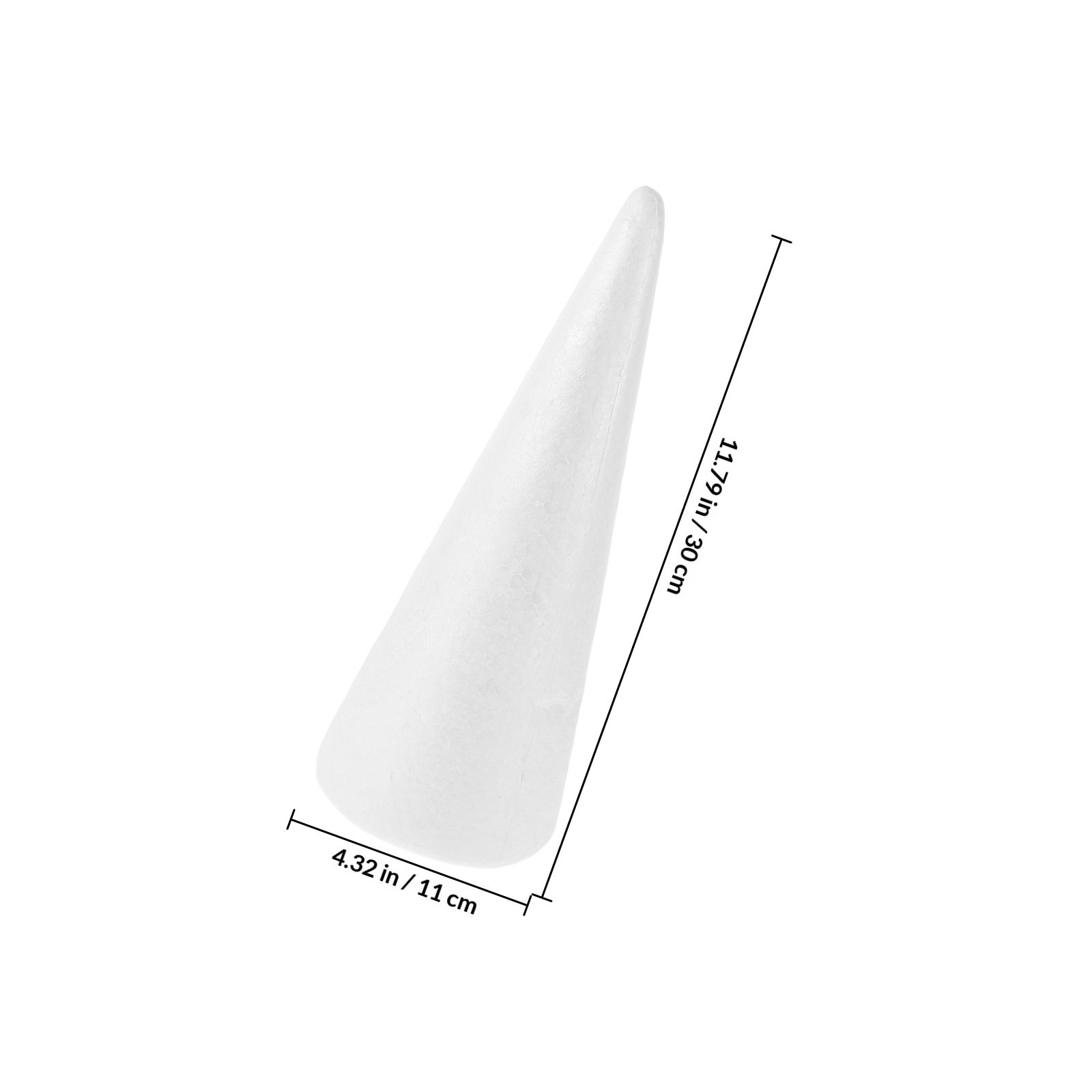 3Pcs Foam Cones Cone Shaped Po - مراجعة Art Craft Christmas Tree وسعره