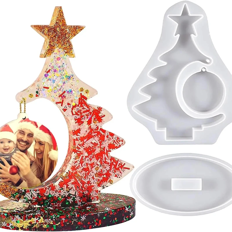 DIY Christmas Tree Photo Frame - مراجعة Art Craft Christmas Tree وسعره