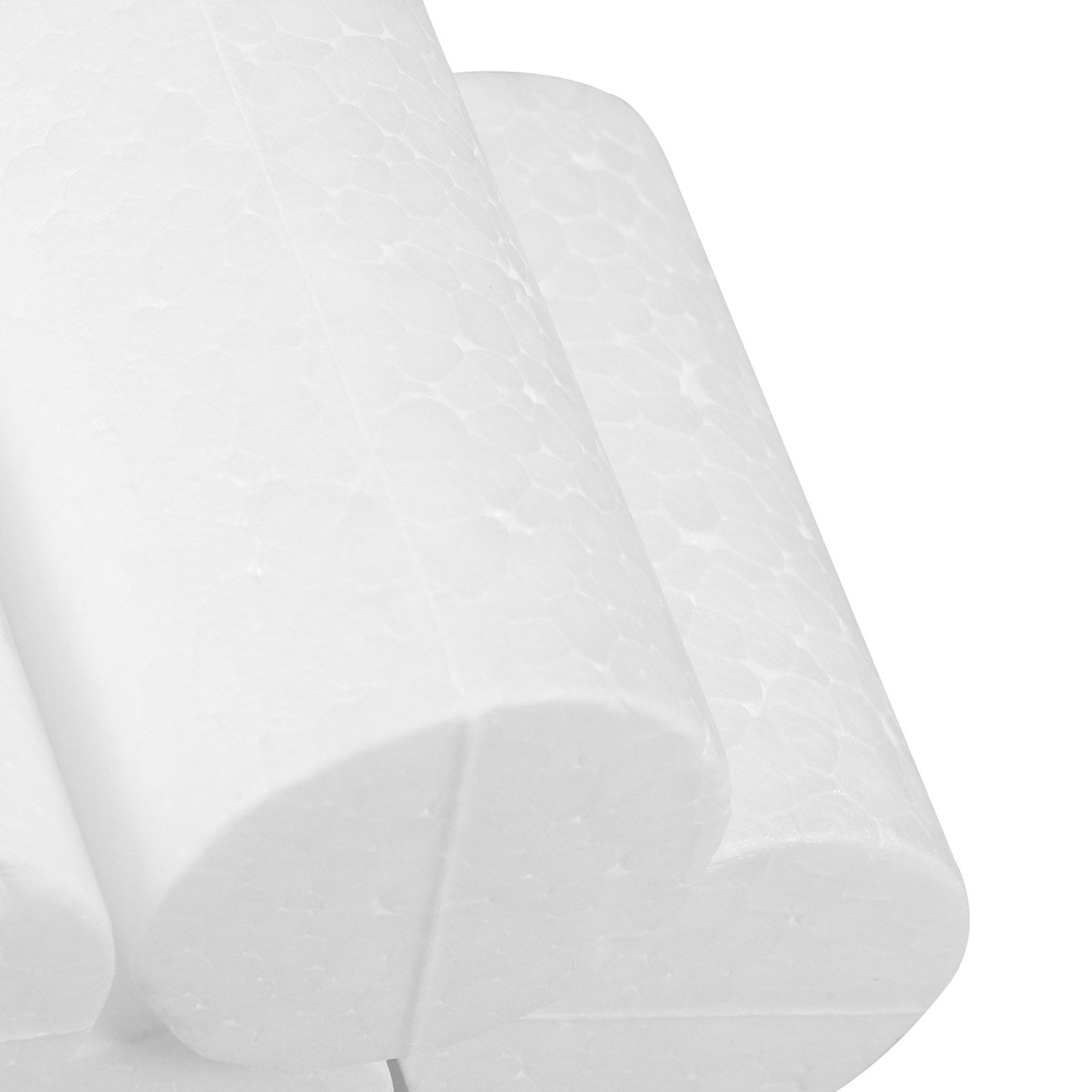 20Pcs White Polystyrene Foam C - مراجعة Art Craft Youtube وسعره
