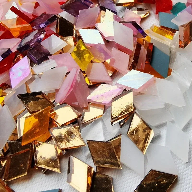 200g Diamond Shape Mosaic Tile - مراجعة Art Craft Hobbies وسعره