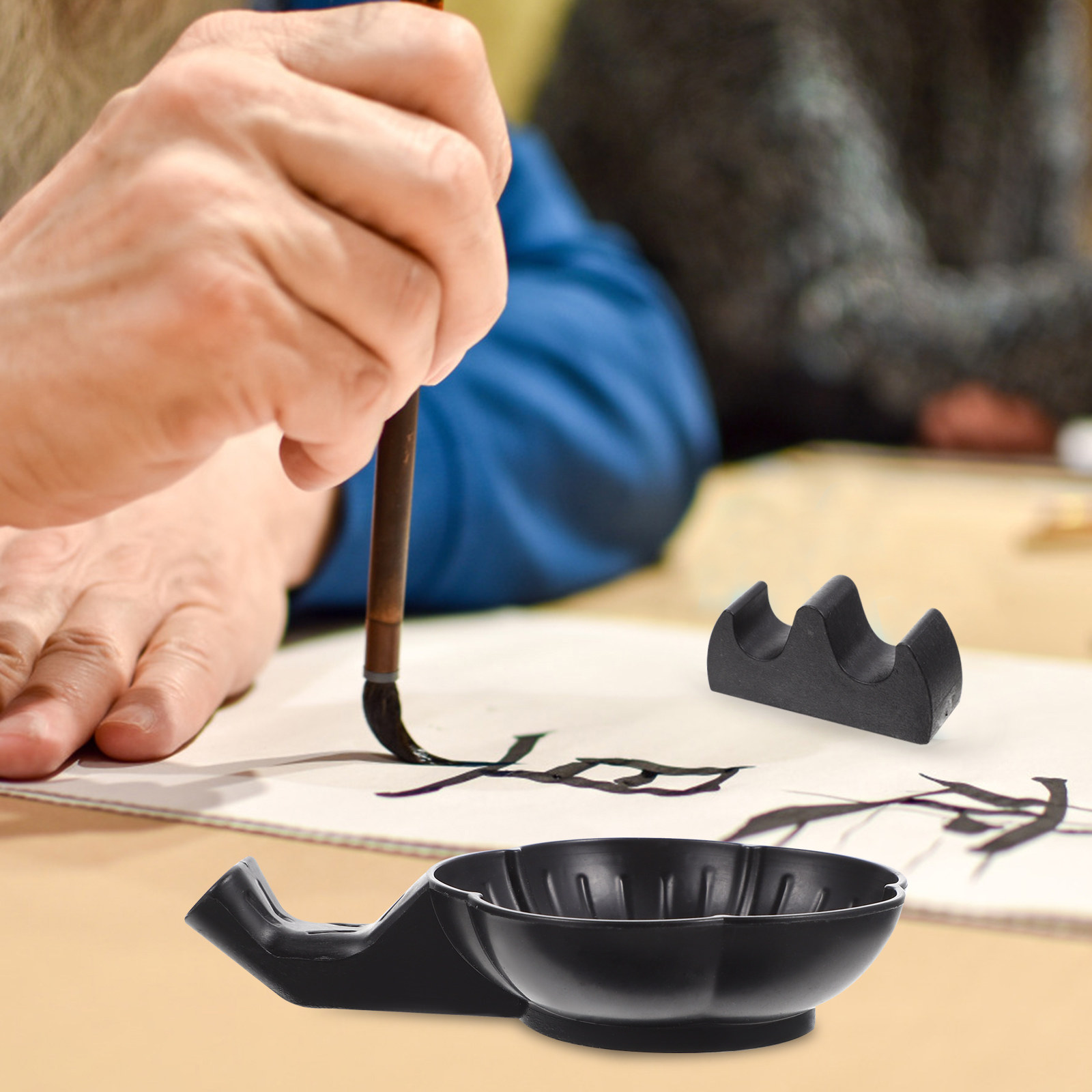 1Set Calligraphy Ink Dish Pen  - مراجعة Calligraphy Pen Set وسعره