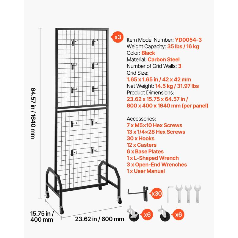 3 Packs Mesh Wall Grids 1.9 x  - مراجعة Art X Craft وسعره
