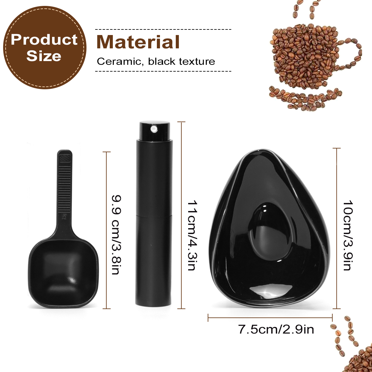 Leeseph Coffee Bean Dosing Cup - مراجعة Polymer Clay Set وسعره