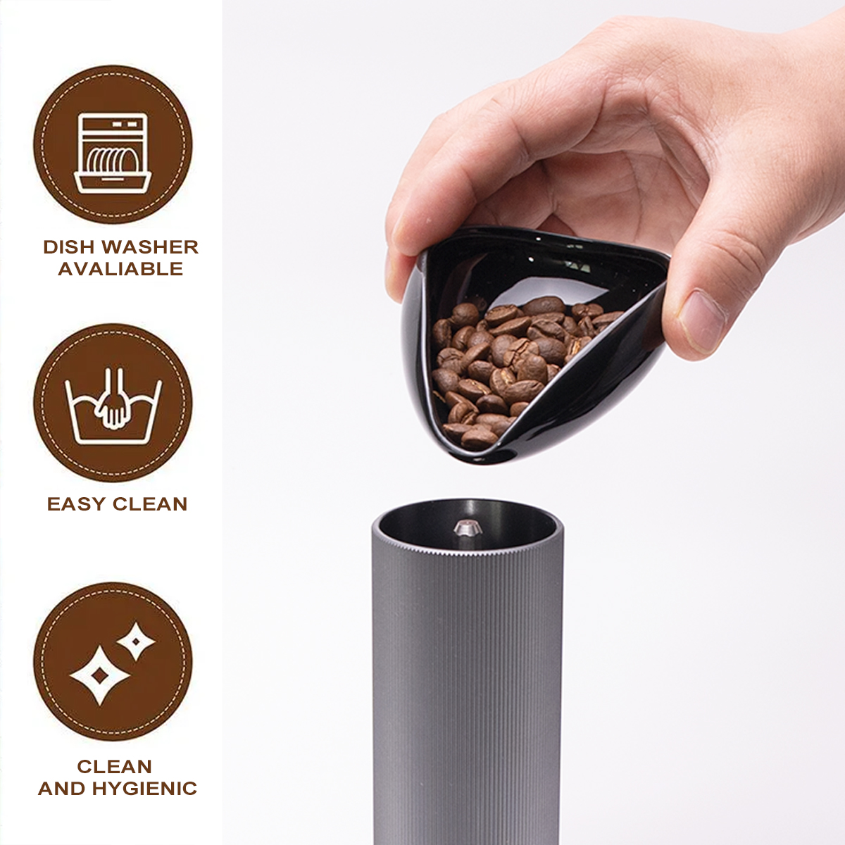 Leeseph Coffee Bean Dosing Cup - مراجعة Polymer Clay Set وسعره
