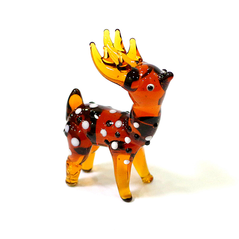 Custom Cute Christmas Deer Gla - مراجعة Art Craft Display وسعره