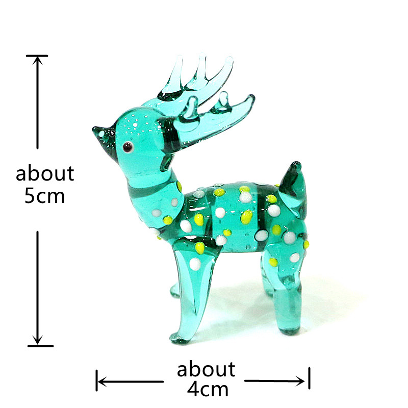 Custom Cute Christmas Deer Gla - مراجعة Art Craft Display وسعره