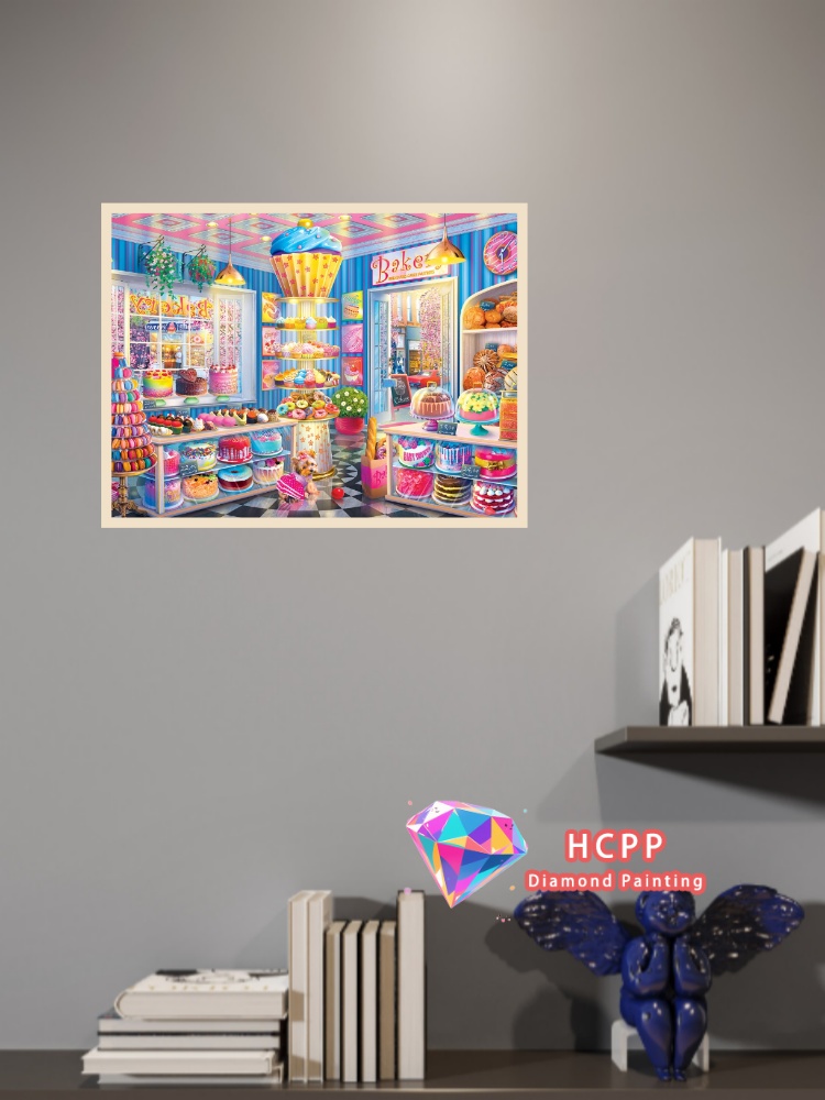 Cupcake Bakery Diamond Paintin - مراجعة Art Craft Bakery وسعره