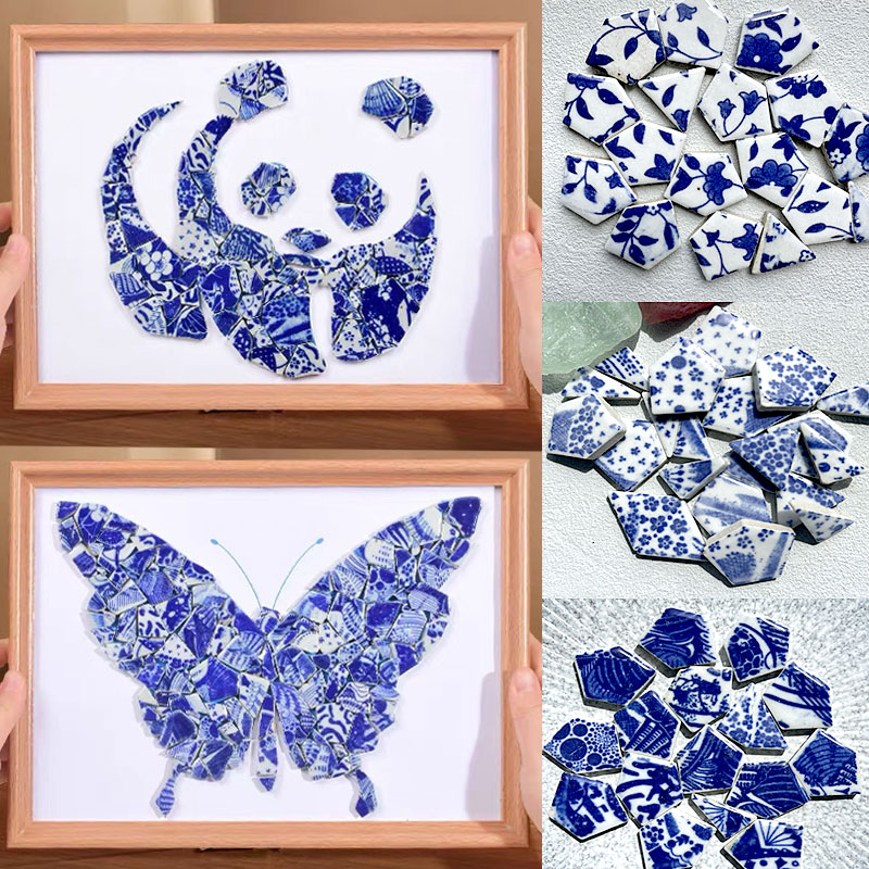 100g Oval Ceramic Mosaic Tiles - مراجعة Art Craft Hobbies وسعره