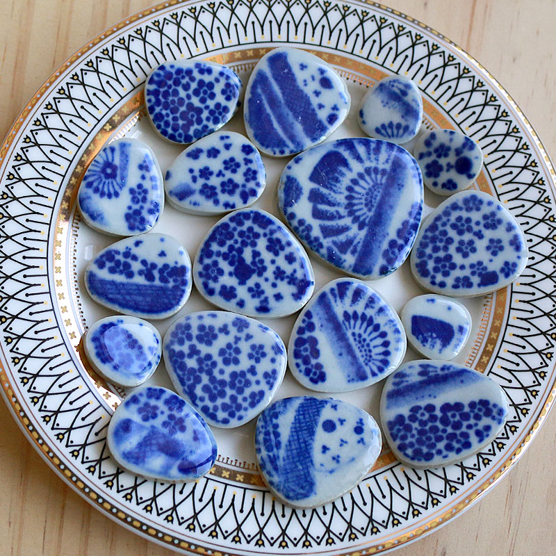 100g Oval Ceramic Mosaic Tiles - مراجعة Art Craft Hobbies وسعره