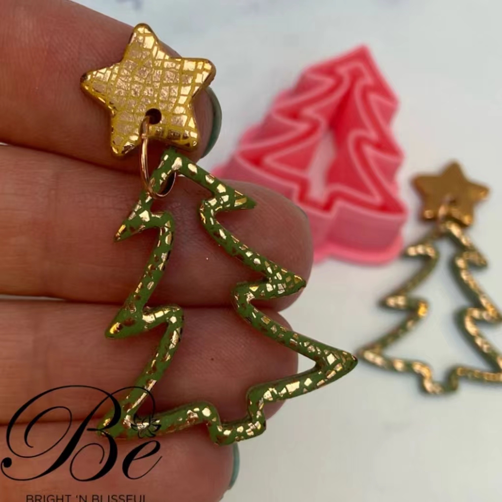 Clay Cutter Shape Christmas Tr - مراجعة Polymer Clay Set وسعره