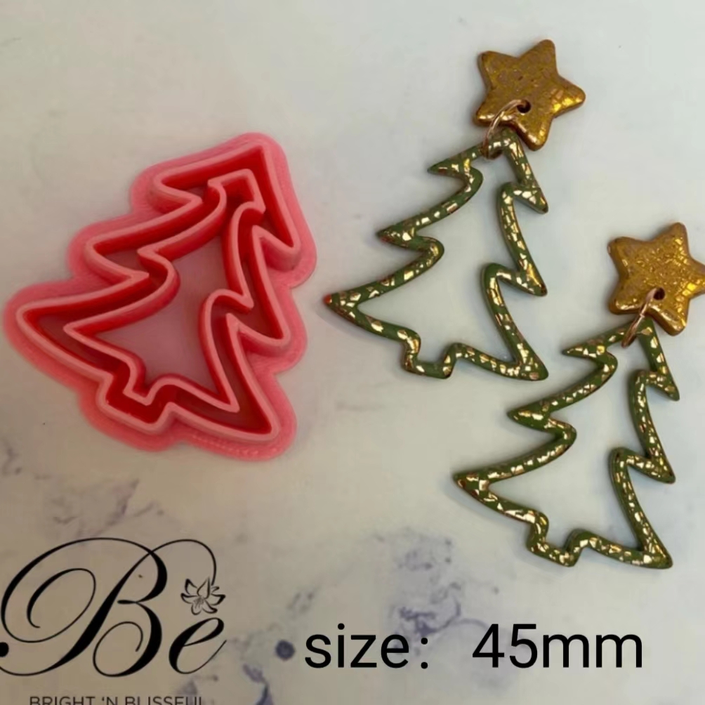 Clay Cutter Shape Christmas Tr - مراجعة Polymer Clay Set وسعره