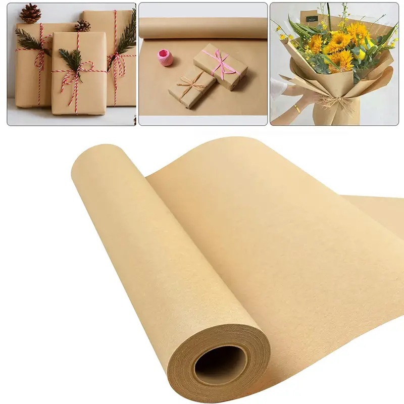 Brown Kraft Paper Ideal For Gi - مراجعة Art Craft Recycled Materials وسعره