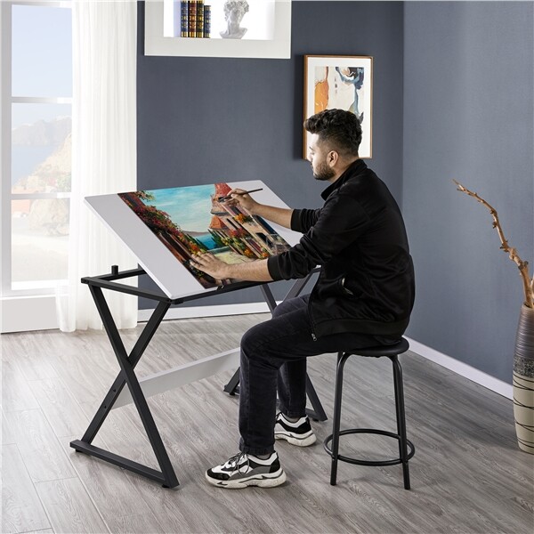 Art Desk Drafting Table Craft  - مراجعة Art & Craft Paper Ideas وسعره