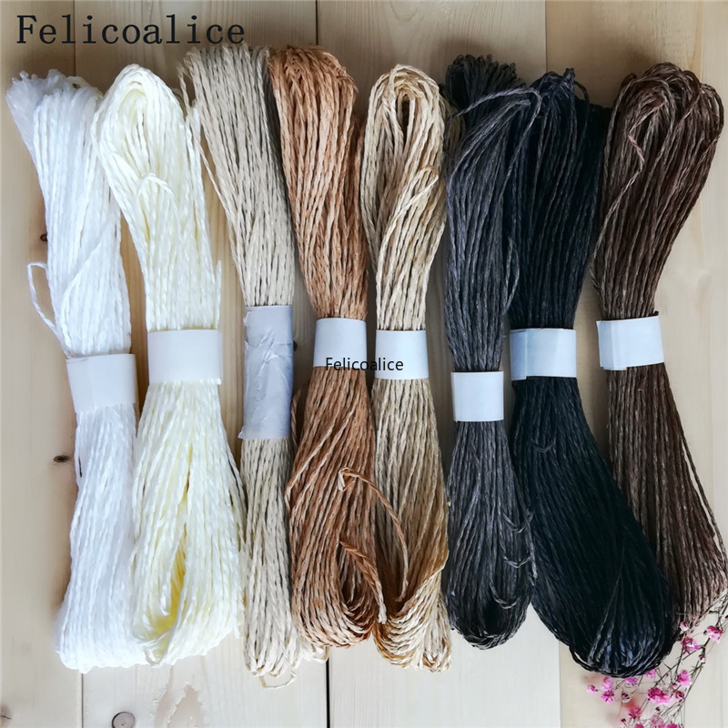 1pcs/lot 30M Rafi Grass Rope D - مراجعة Art Craft Toddler وسعره