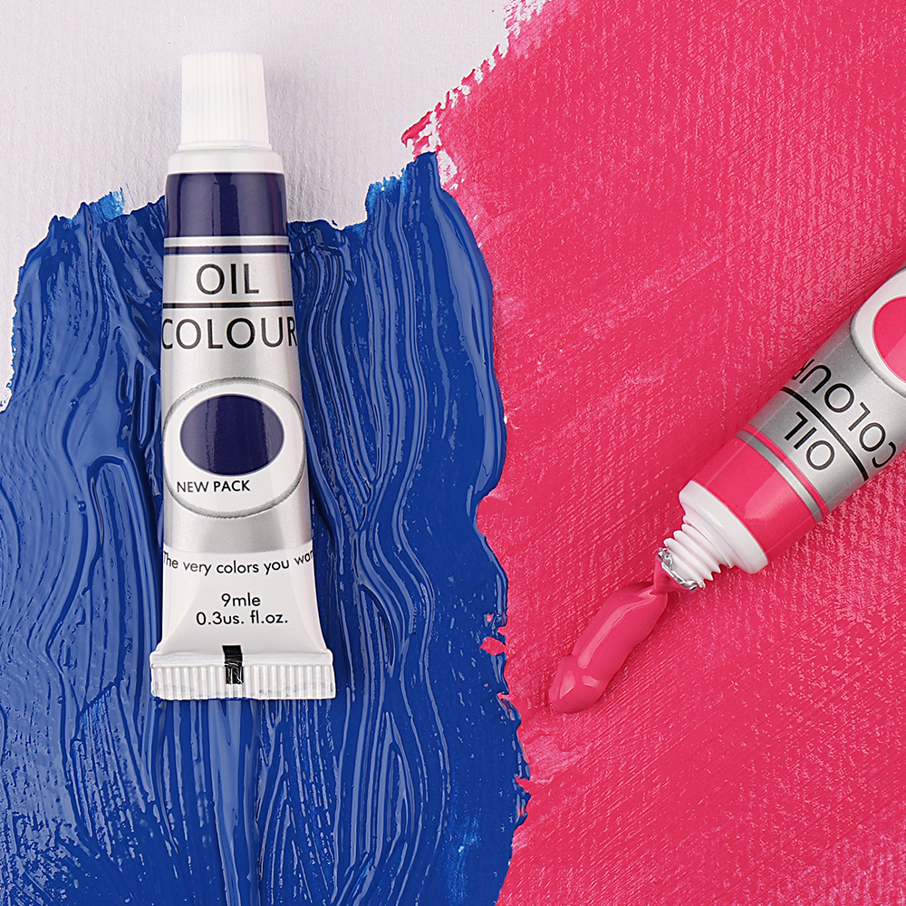 12 Color Oil Paints Set 9ml Tu - مراجعة Art Craft Youtube وسعره