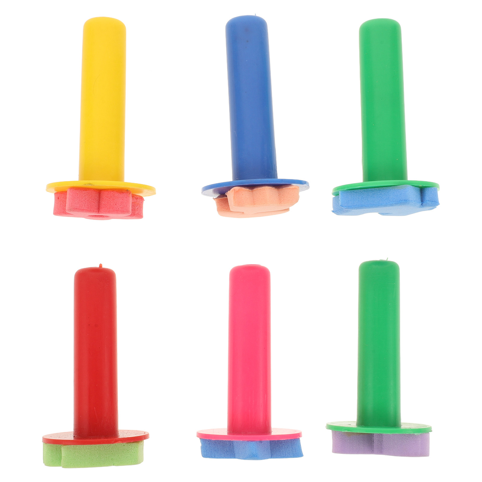 6Pcs Sponge Painting Stamps fo - مراجعة Art Craft Toddler وسعره