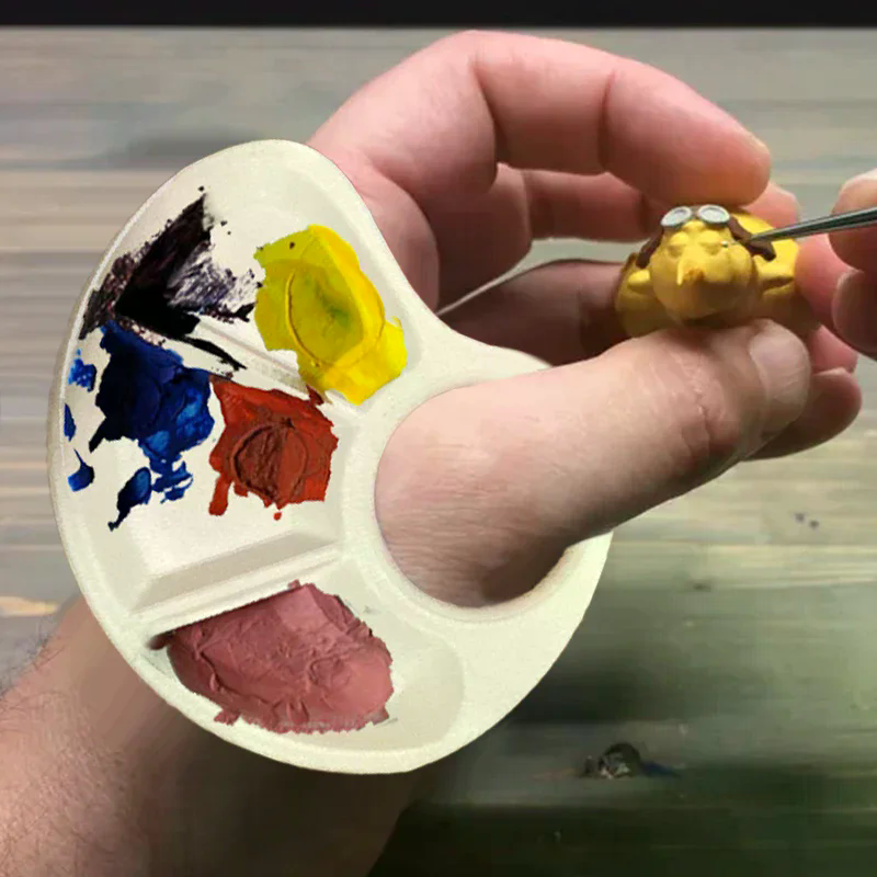 Thumb Palette Ergonomic Design - مراجعة Art Craft Class وسعره
