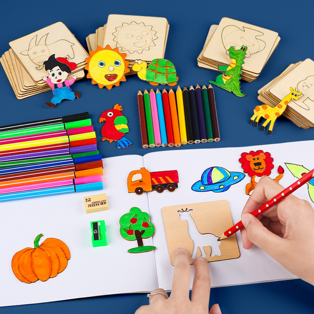 Montessori Kids Toys Drawing T - مراجعة Art Craft Toddler وسعره