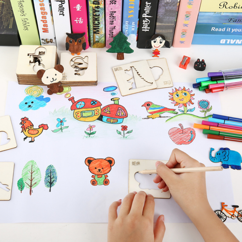 Montessori Kids Toys Drawing T - مراجعة Art Craft Toddler وسعره