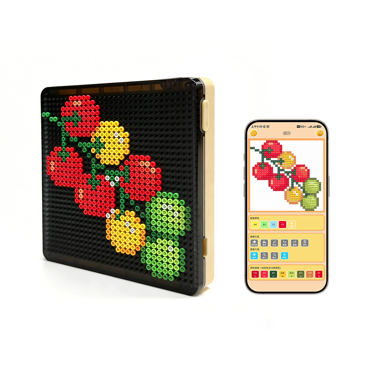 Smart LED Bead Art Board with  - مراجعة Craft Art Set وسعره