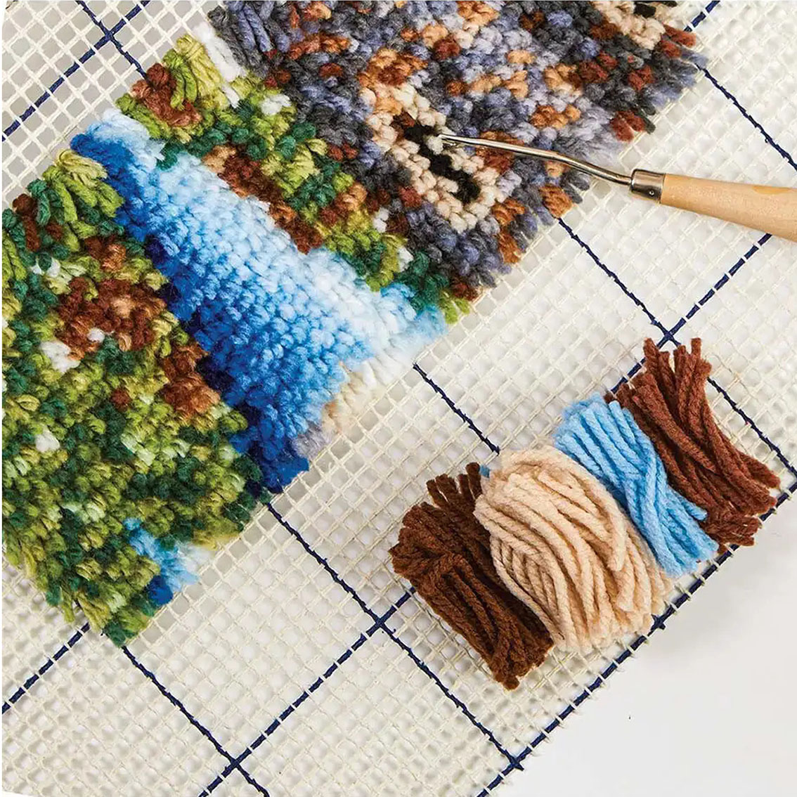 carpet embroidery set diy larg - مراجعة Art Craft Hobbies وسعره
