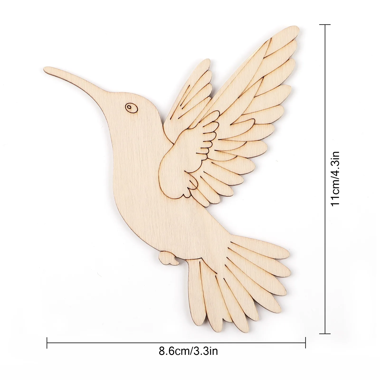 10pcs Unfinished Wood Animal B - مراجعة Art & Craft Paper Ideas وسعره