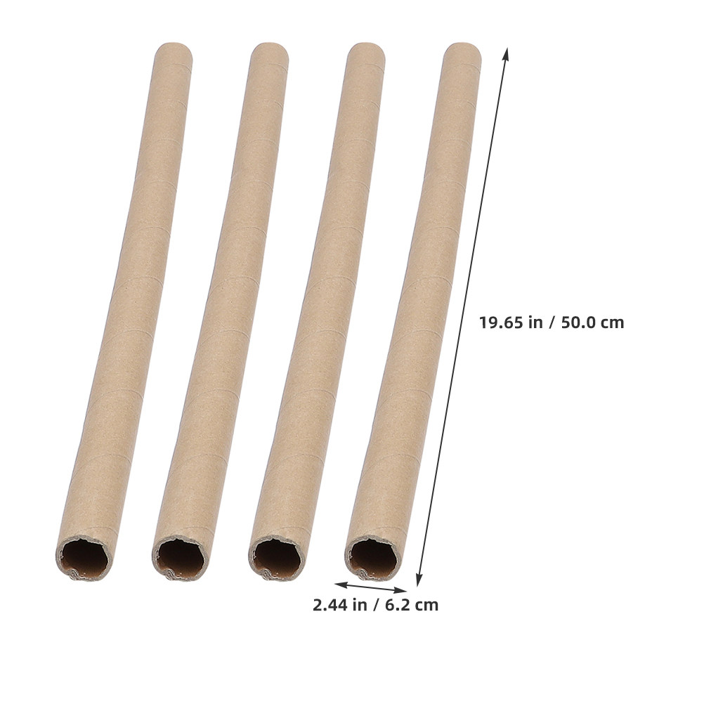 4Pcs Thick Paper Roll Tube Bla - مراجعة Art Craft Youtube وسعره