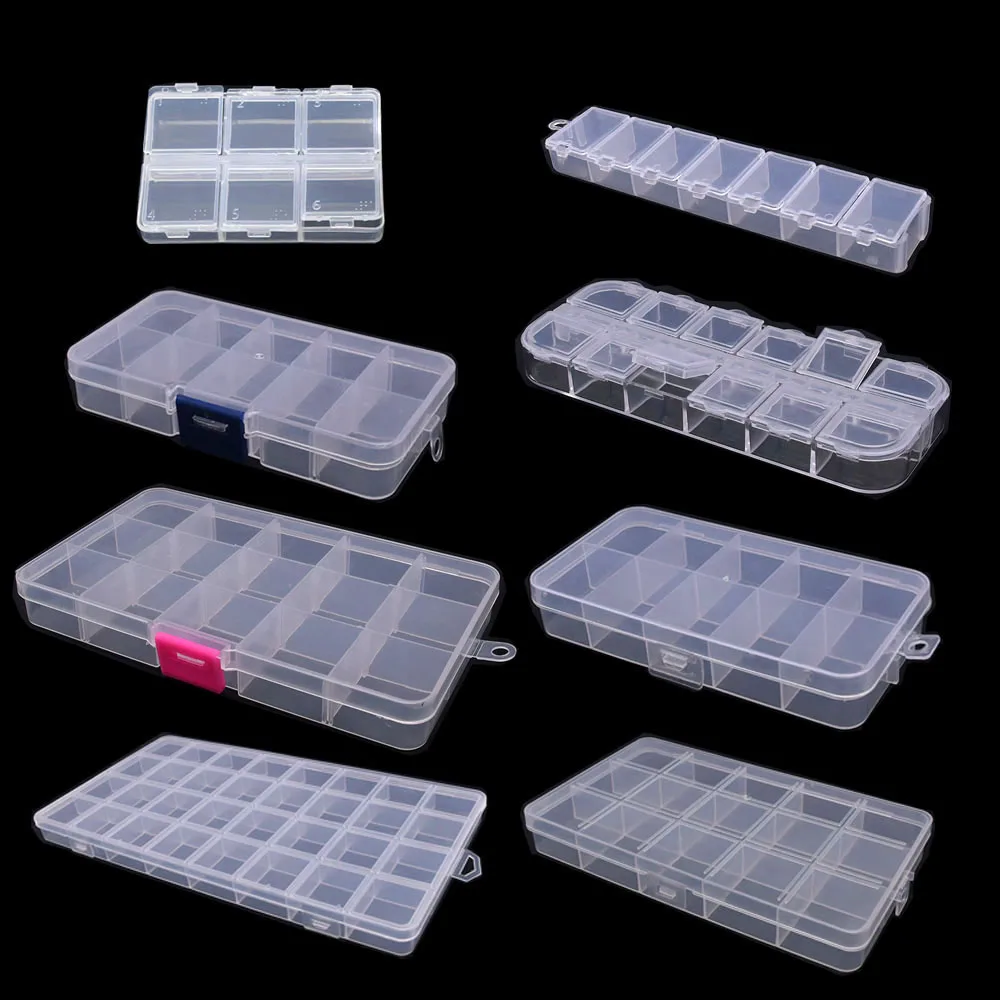 6-32 Compartments Plastic Stor - مراجعة Art Craft Display وسعره