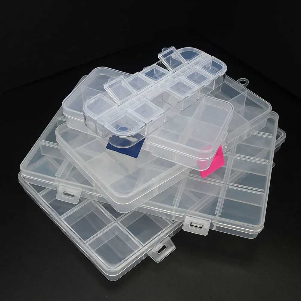 6-32 Compartments Plastic Stor - مراجعة Art Craft Display وسعره