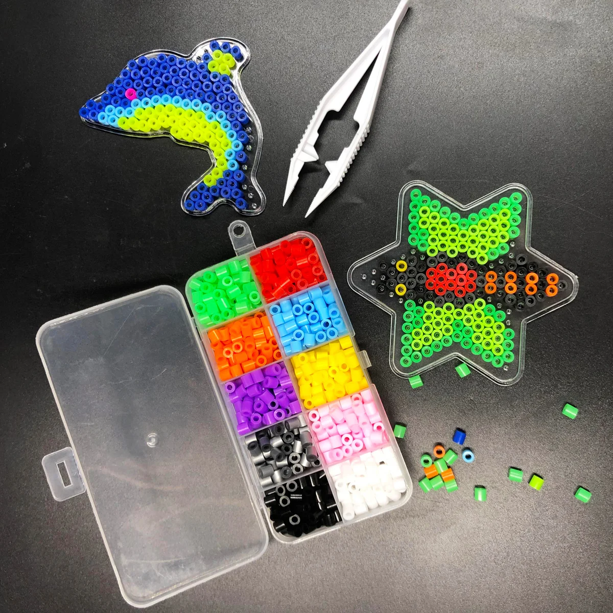 Fuse Beads Kit 900Pcs 10 Color - مراجعة Art Craft Class وسعره