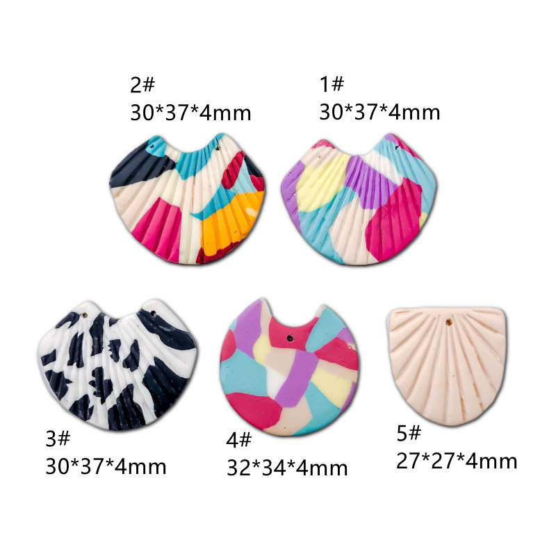 5PCS/lot Retro Color Double Ho - مراجعة Polymer Clay Set وسعره