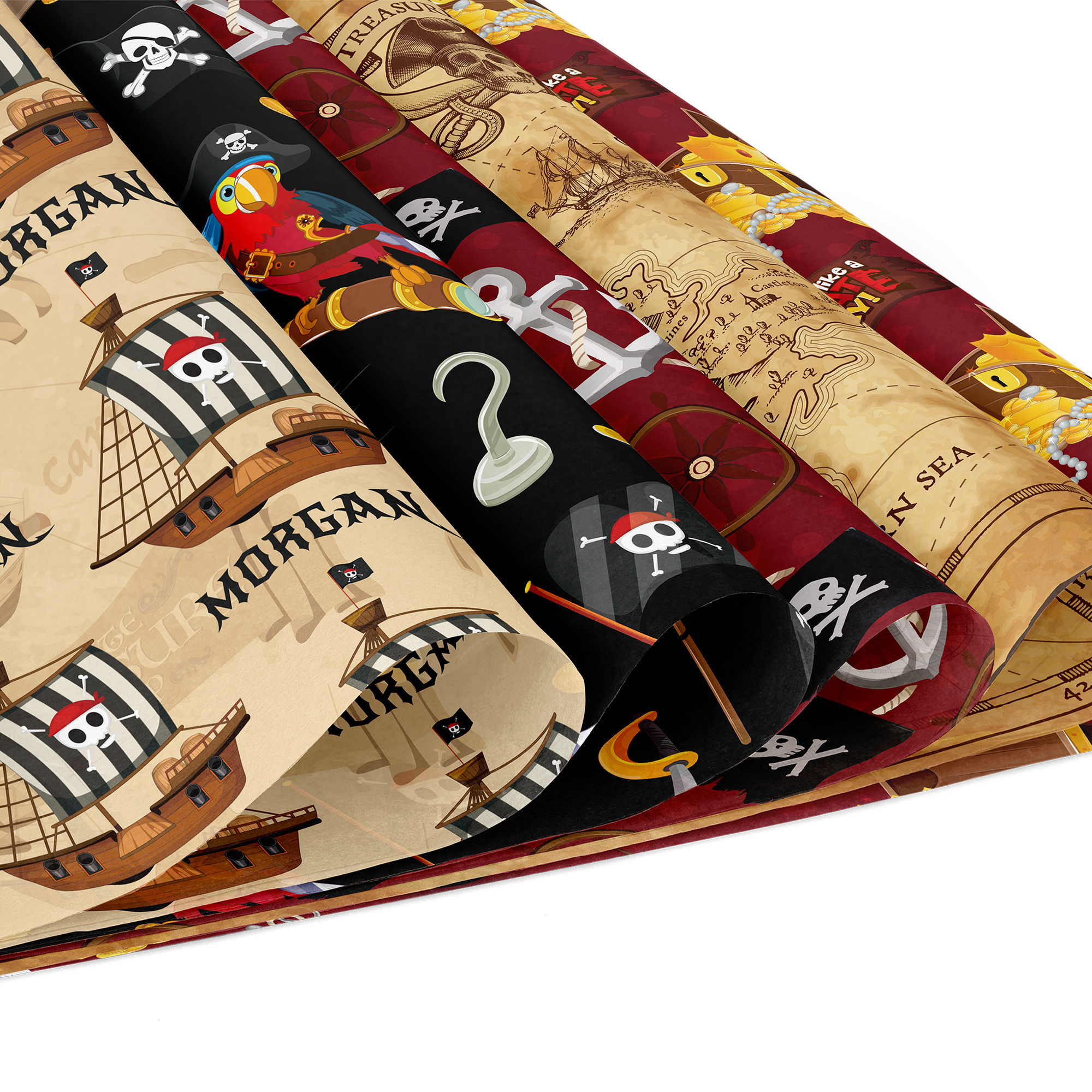 24pcs European Pirate Theme DI - مراجعة Art And Craft Photos وسعره