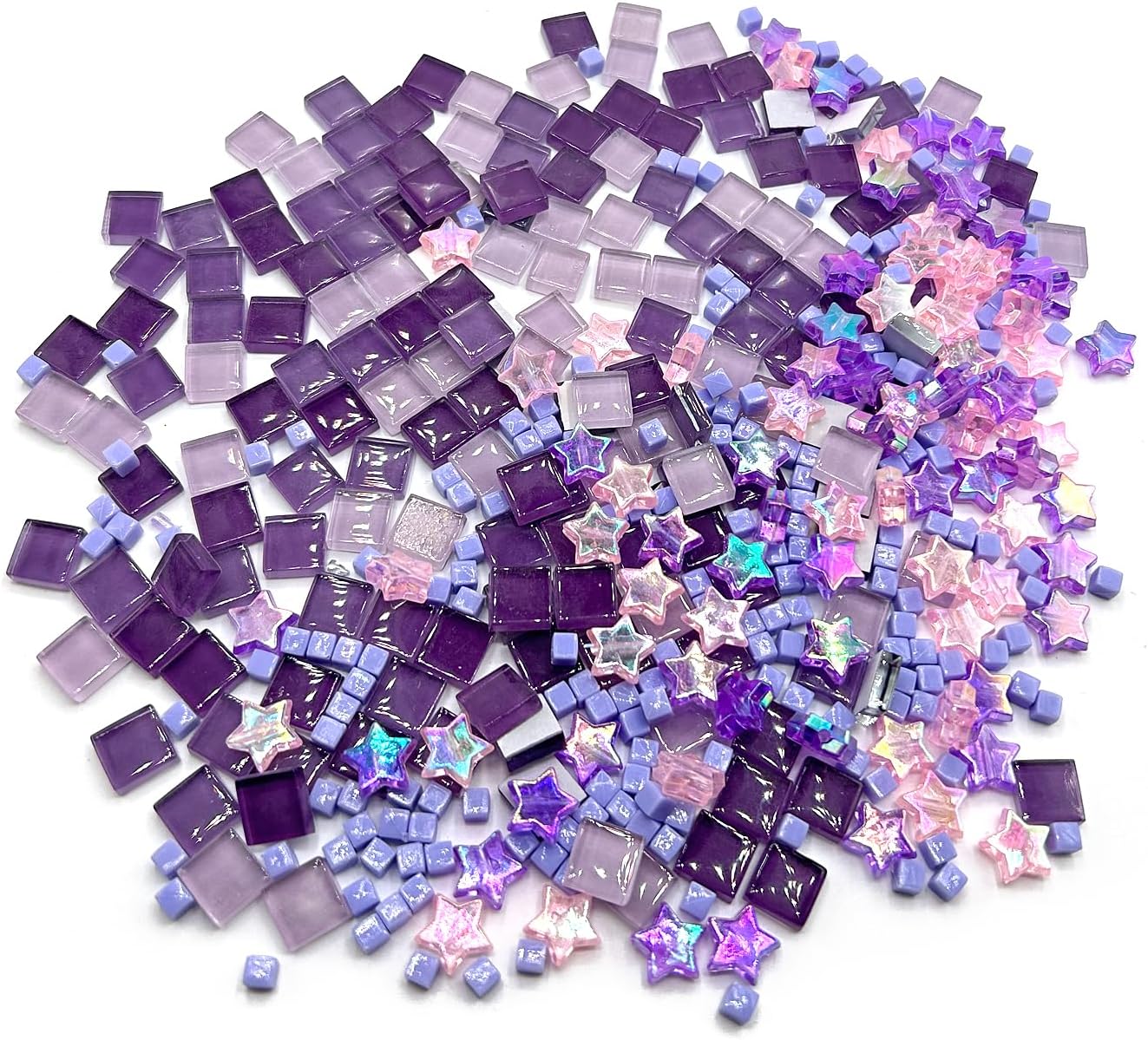 2oz/56G Small Glass Tiles for  - مراجعة Art Craft Hobbies وسعره