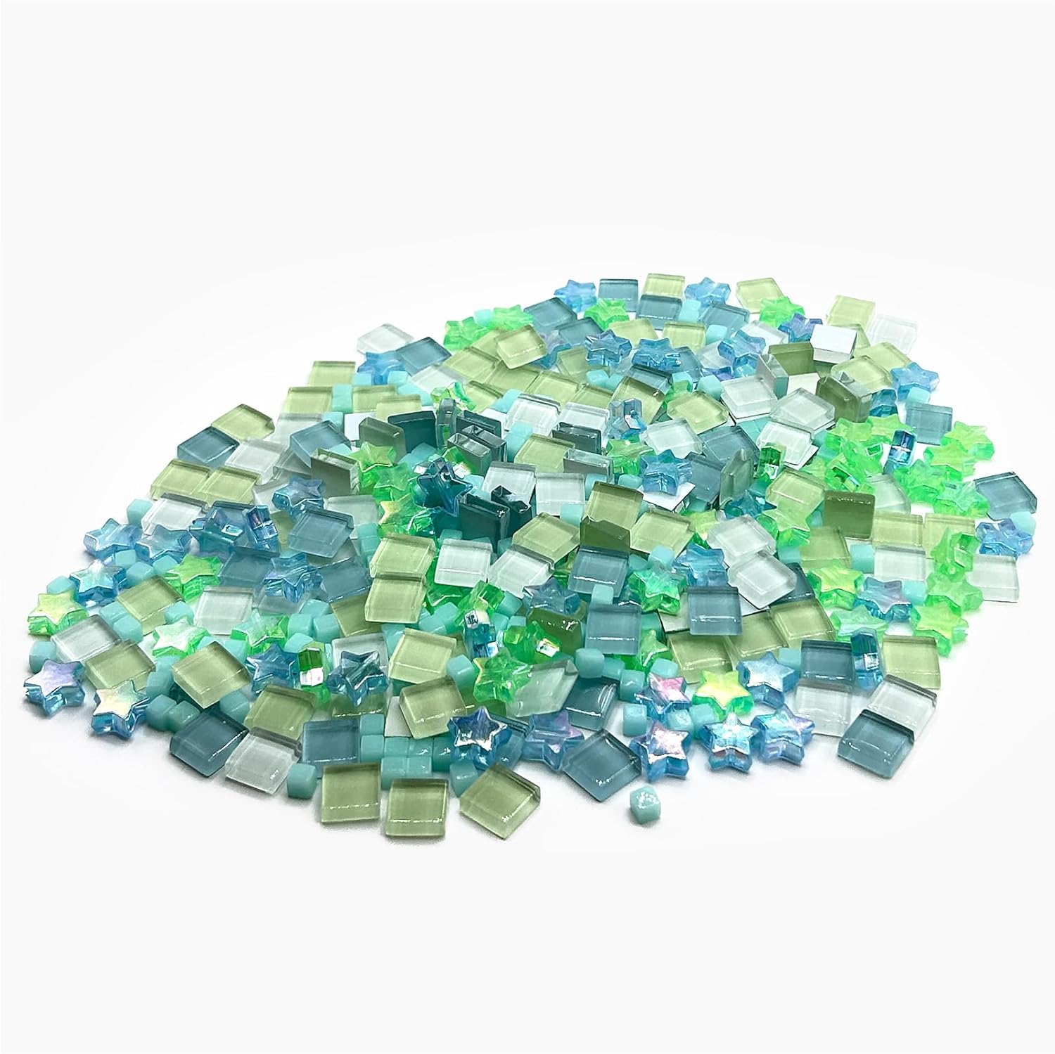 2oz/56G Small Glass Tiles for  - مراجعة Art Craft Hobbies وسعره