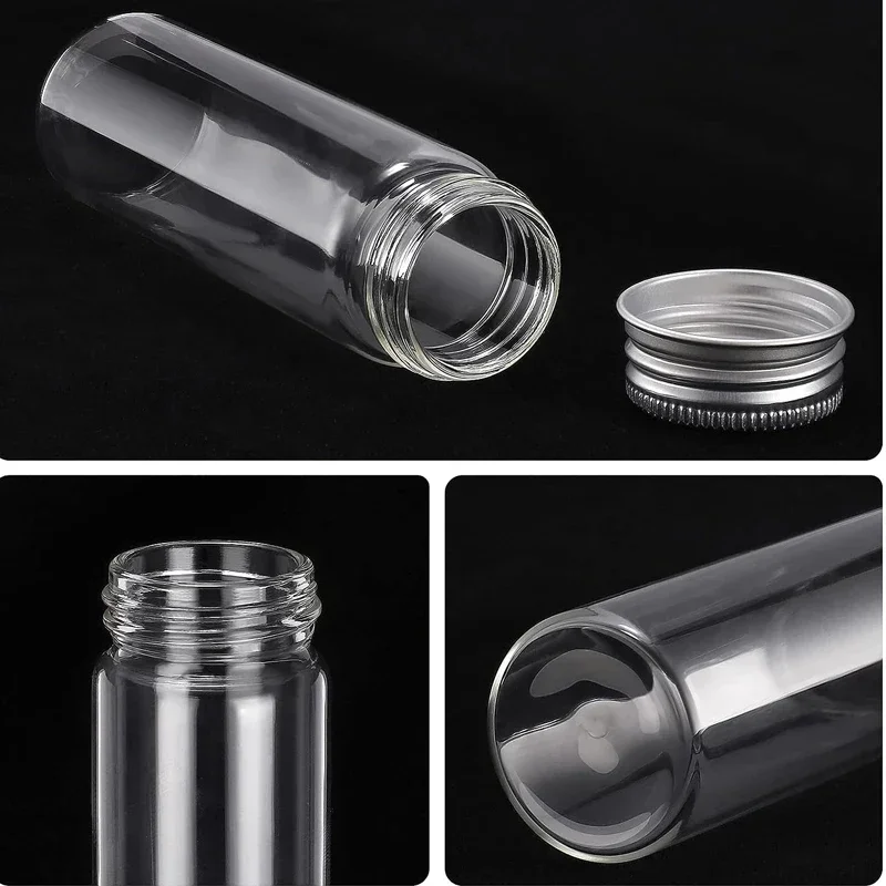 50PCS 5ML-100ML Mini Glass Tes - مراجعة Art Craft Youtube وسعره