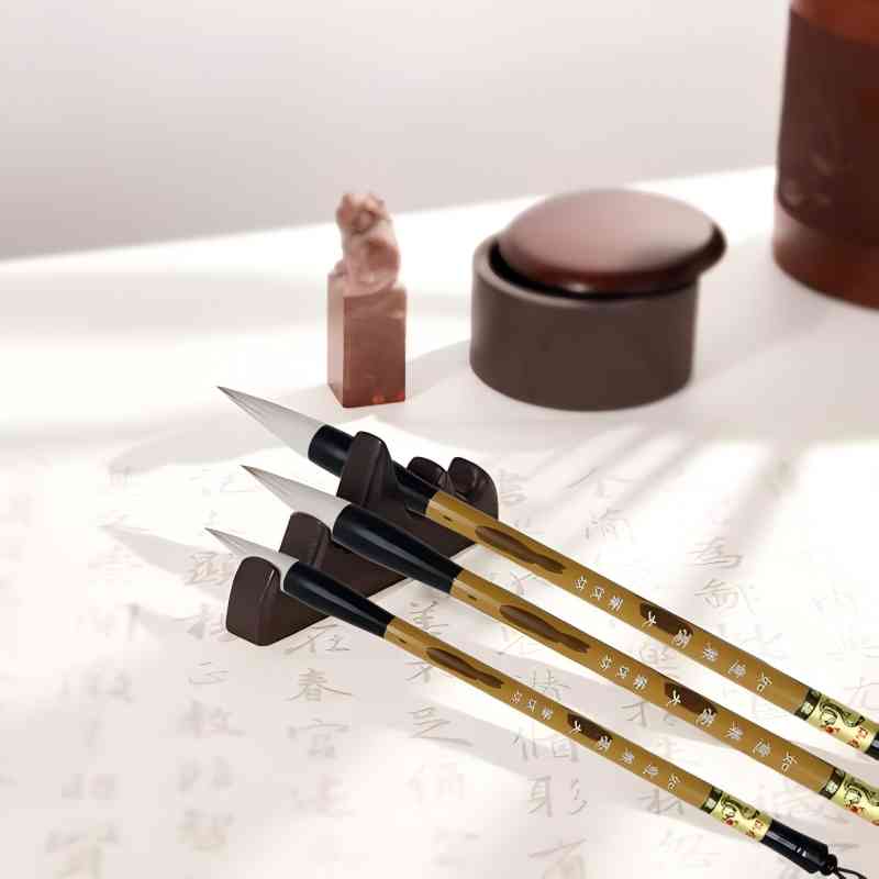 3 Sizes Chinese Writing Brush  - مراجعة Calligraphy Pen Set وسعره