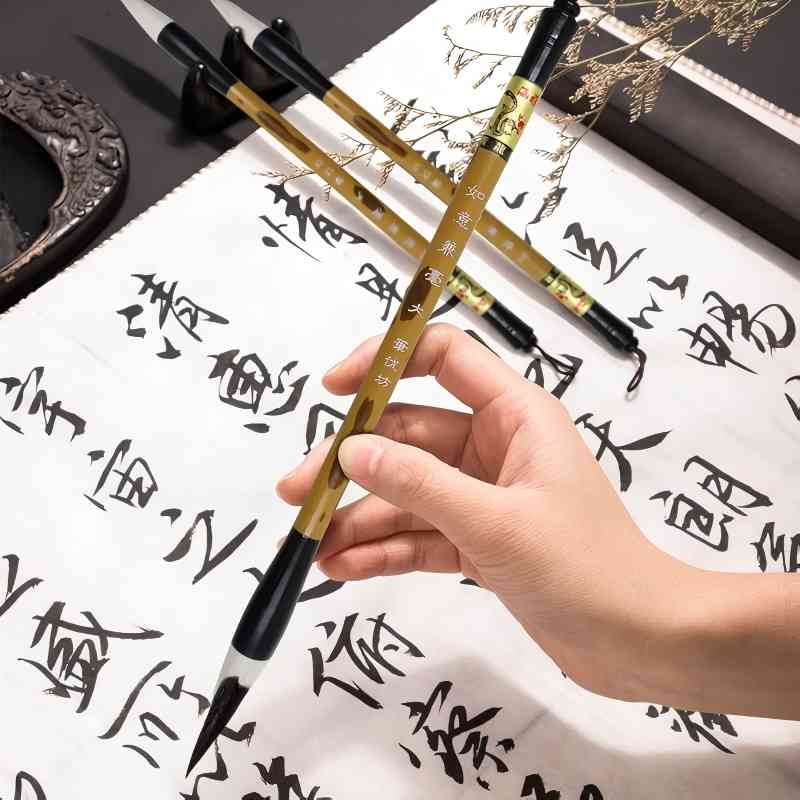 3 Sizes Chinese Writing Brush  - مراجعة Calligraphy Pen Set وسعره
