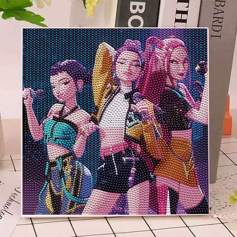 Anime Gilrs Lumi Mila Zoi K-po - مراجعة Craft Art Set وسعره