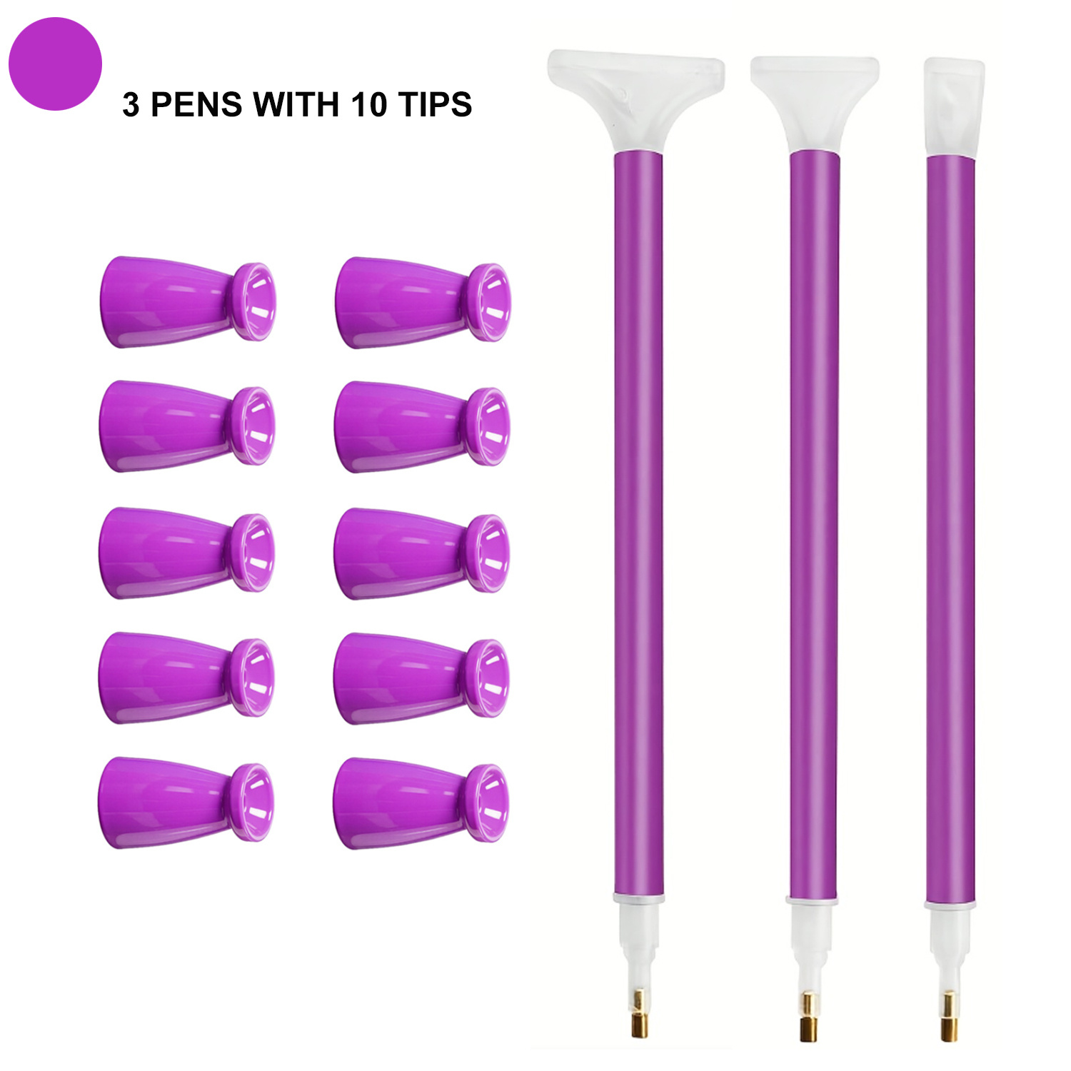10 Silicone Tips & 3 Pens Diam - مراجعة Craft Art Set وسعره