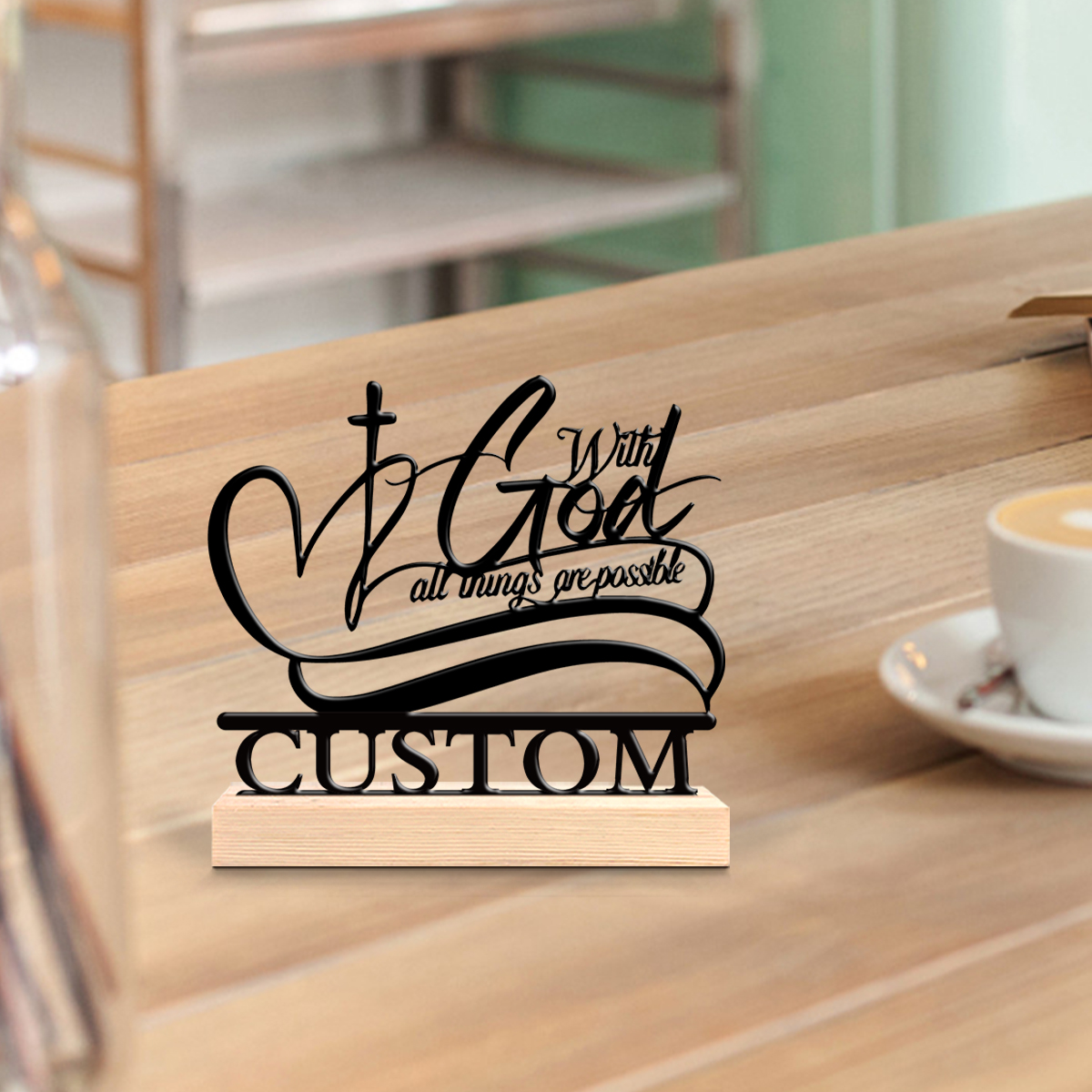 1pc Creative Christian love Cu - مراجعة Art Crafting وسعره