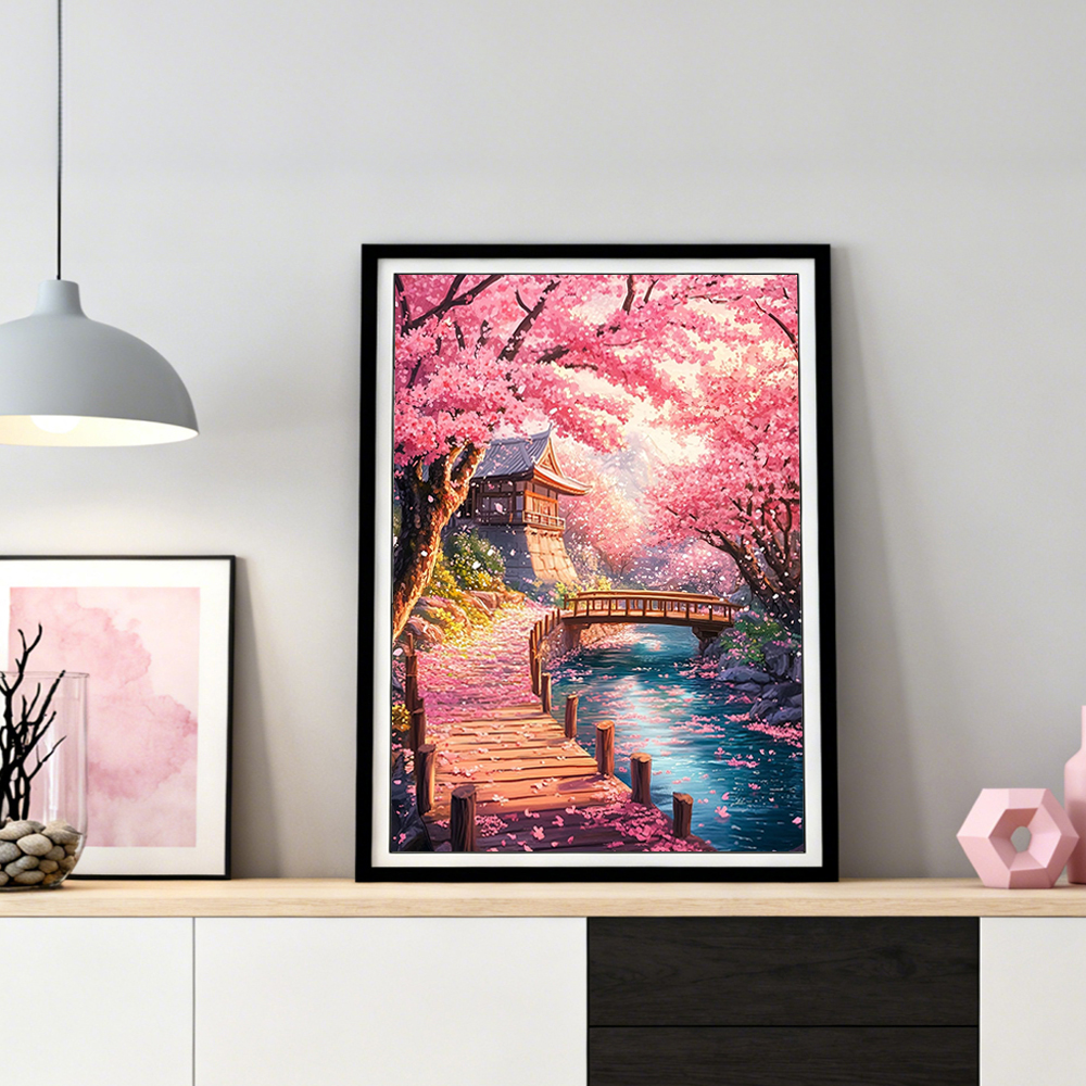 HUACAN Diamond Art House Lands - مراجعة Art Craft Hobbies وسعره