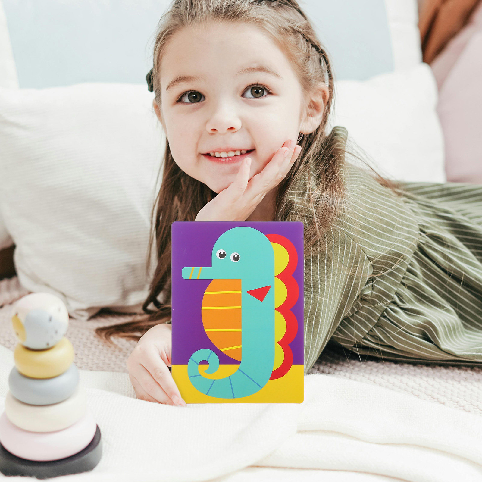 1Set Sticker Craft Kit for Chi - مراجعة Art Craft Activities For Preschoolers وسعره