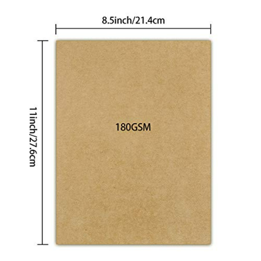 Kraft Paper, Kraft Cardstock f - مراجعة Art X Craft وسعره