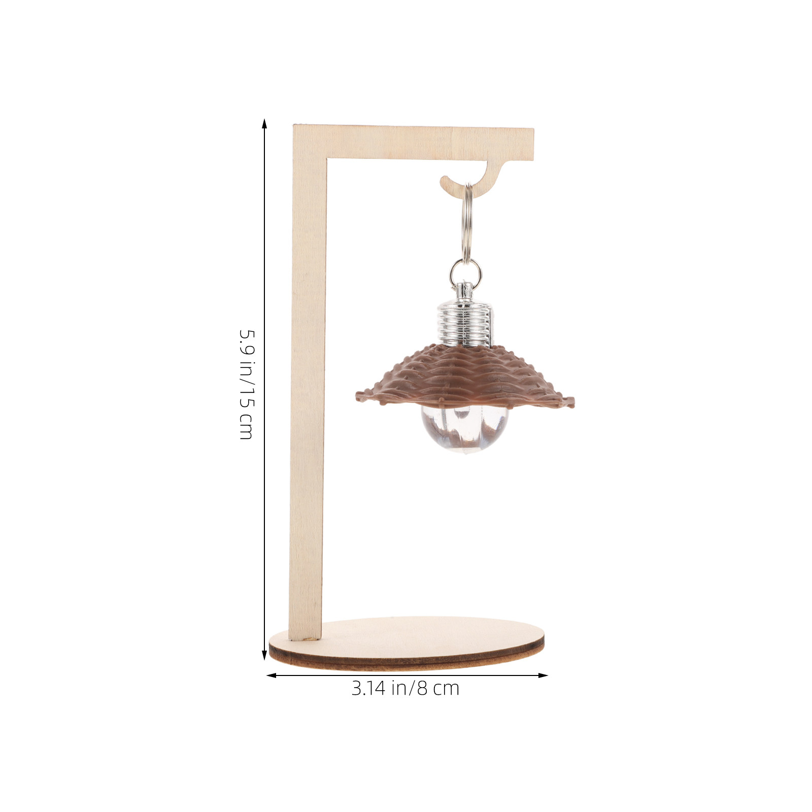 Creative Wooden Desk Lamp Kit  - مراجعة Art Craft Handmade وسعره