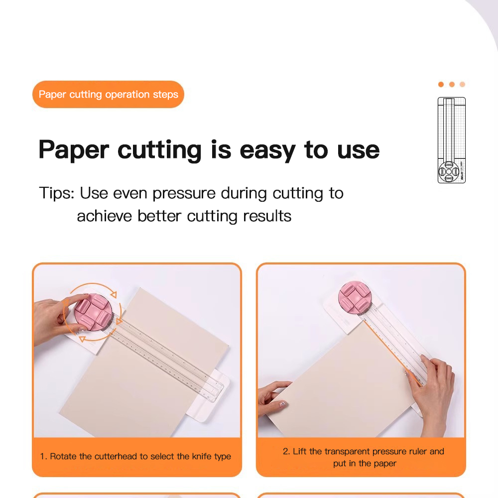 1pcs Mini Paper Trimmer Paper  - مراجعة Art And Craft Photos وسعره