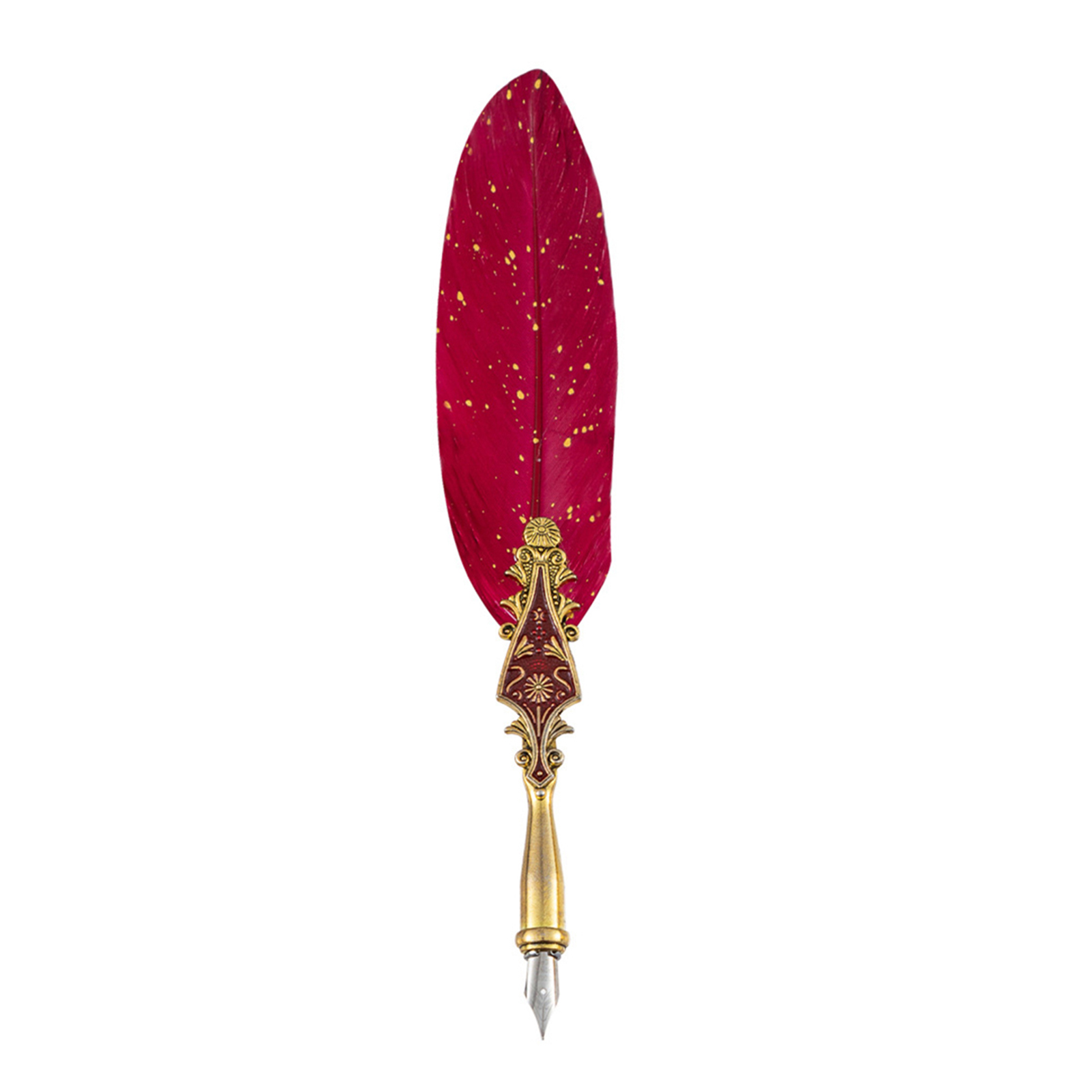 Retro Feather Dip Pen Set Vint - مراجعة Calligraphy Pen Set وسعره