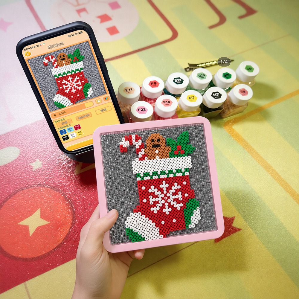 LED Smart Fuse Bead Pegboard,  - مراجعة Craft Art Set وسعره