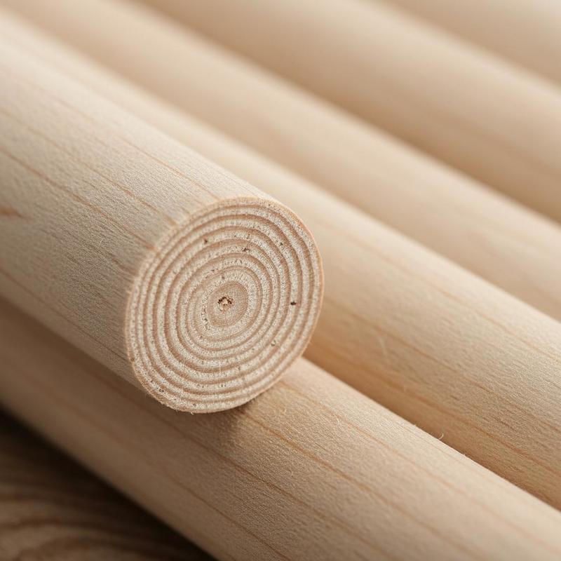 25Pcs Natural Birch Hardwood D - مراجعة Art X Craft وسعره